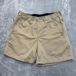 Birddogs Shorts Men Size M Tan Khaki 7" Inseam Gym Athletic Lined Casual Hiking